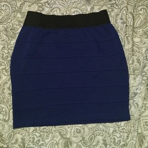High waist skirt